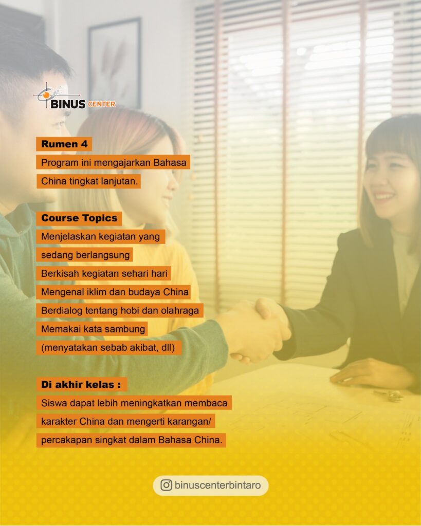 Kursus Bahasa Mandarin