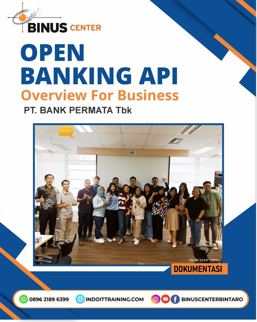 Dokumentasi - Open Banking API Overview For Business - BINUS CENTER