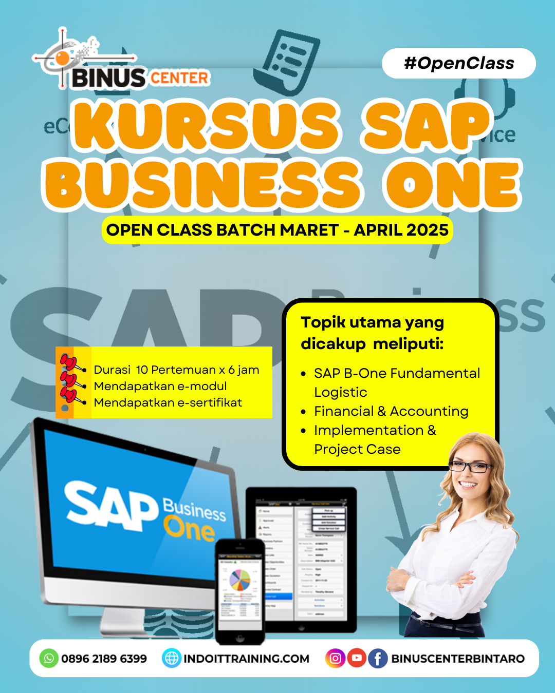 Peluang Karir dengan Kursus SAP Business One