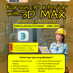 Kursus Desain Interior 3D Max