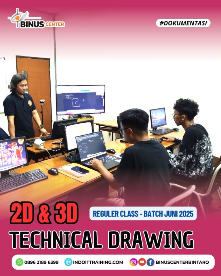 Training 2D & 3D Technical Drawing with AutoCAD & SketchUp - Bintaro ...
