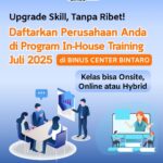 Daftarkan Perusahaan Anda di Program In-House Training