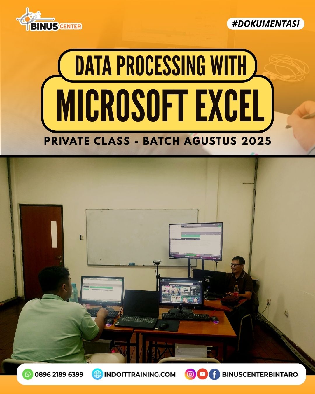 Training Data Processing with Microsoft Excel - Bintaro,Jakarta ...