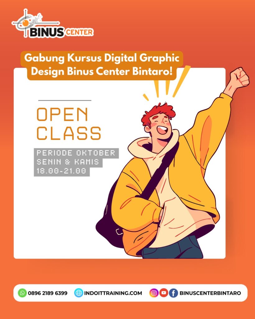 Training Desain Grafis Digital - Jakarta, Bogor, Depok, Tangerang, Bekasi, Bandung | Hybrid (Online & Onsite)