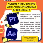 Kursus Video Editing Adobe Premiere After Effects