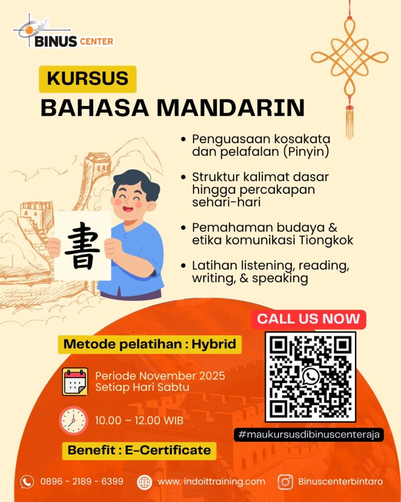 Kursus Bahasa Mandarin Komprehensif: Kuasai Pinyin, Percakapan, dan Etika Komunikasi Tiongkok
