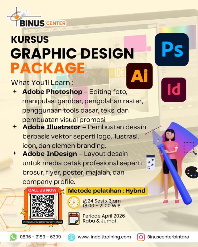Kursus Graphic Design Package