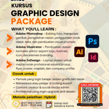 Kursus Graphic Design Package