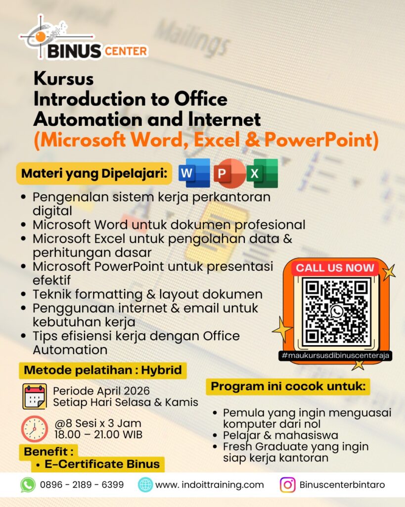 Kursus Introduction to Office Automation
