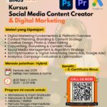 Kursus Social Media Content Creator & Digital Marketing