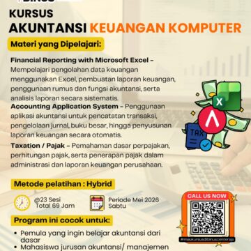 Kursus Akuntansi Keuangan Komputer