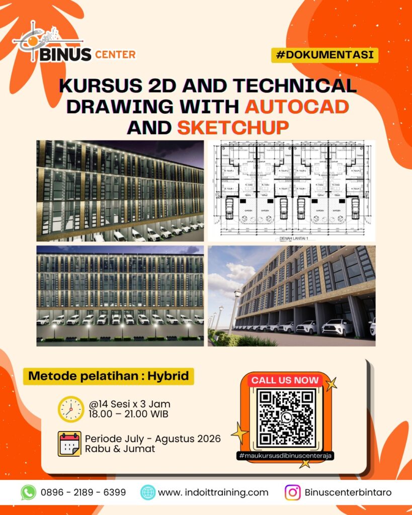 Kursus 2D and Technical Drawing with AutoCAD and SketchUp