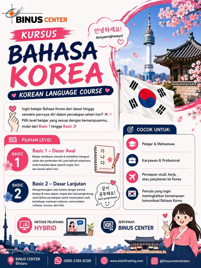 Kursus Bahasa Korea