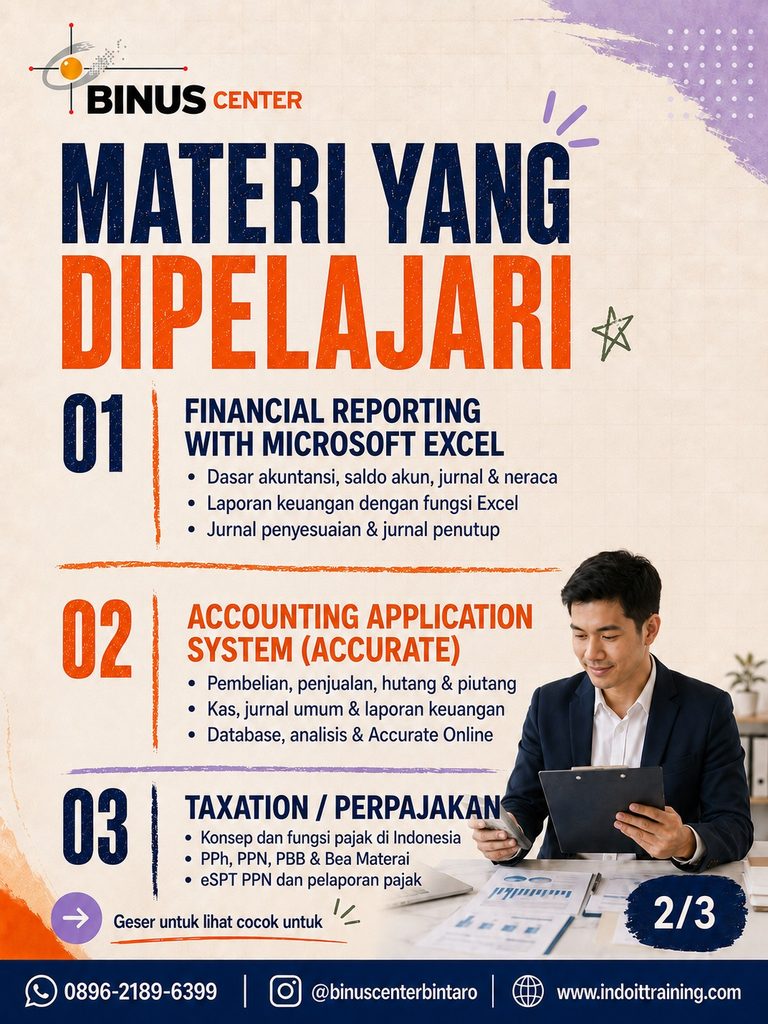 Kursus Akuntansi Keuangan Komputer 