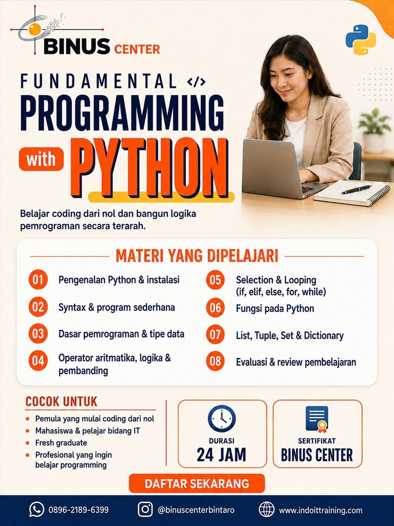 Kursus Python untuk Pemula