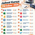 Kursus Komputer Oktober 2026: Upgrade Skill untuk Kebutuhan Dunia Kerja | Jakarta, Bandung, Surabaya | Hybrid Class Kursus Komputer Oktober 2026